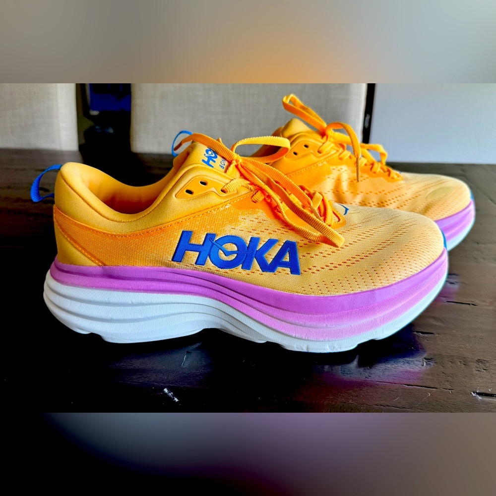 HOKA BONDI 8 womens sneakers size 9D ( womans 10)